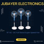 Super Star AC/DC Full Stand Fan- AC DC High speed Fan