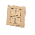 Glamour Four Gang One Way Switch