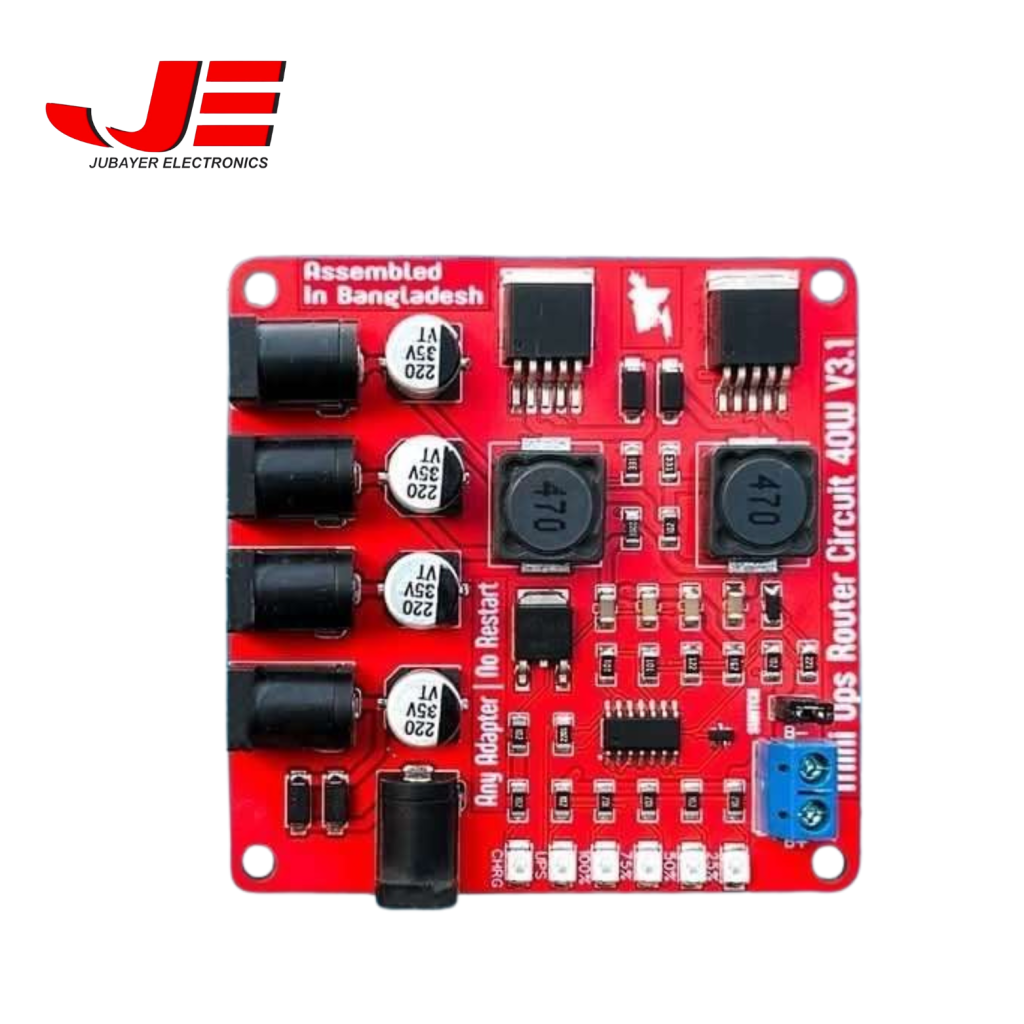 Jcow411 Router Pcb UPS Mini Router Circuit Board 40W – Jubayer Electronics