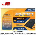 100AH Solar Rechargeable Lead Acid Battery EVON NOVA