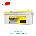 100AH Solar Rechargeable Lead Acid Battery EVON NOVA - Image 2