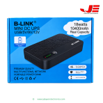 B-Link DV Mini UPS for wifi router 8hrs power backup 5+9+12 Volts 3 Output